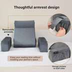 Office Nap Pillow Ergonomic Memory Foam & Breathable Cover