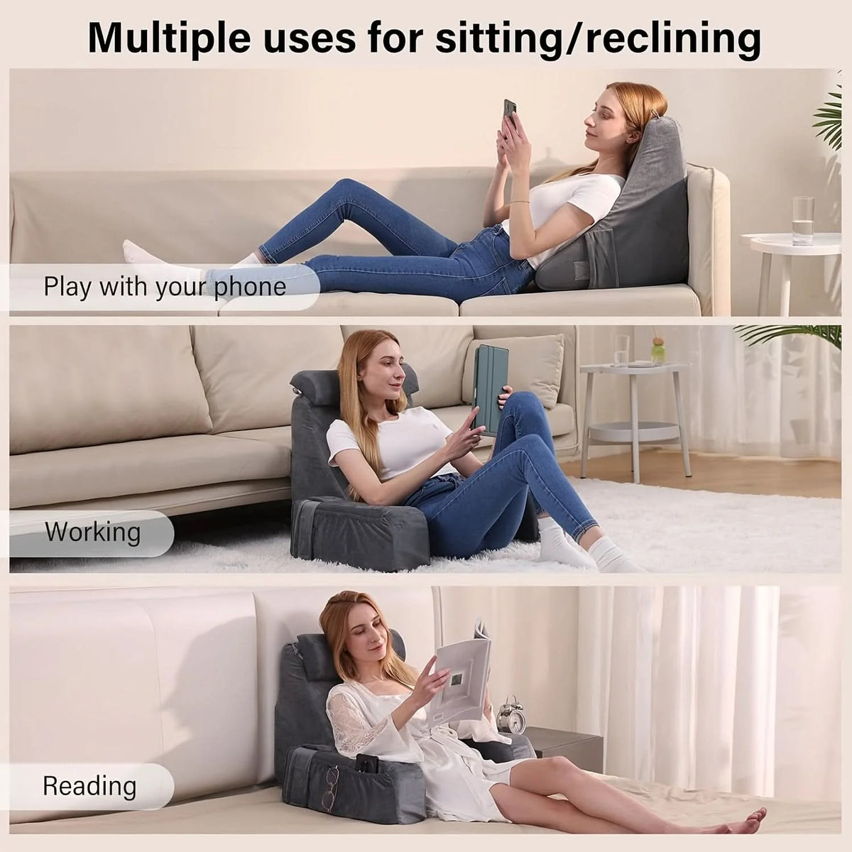 Office Nap Pillow Ergonomic Memory Foam & Breathable Cover