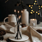 Oil Candle Refillable Mineral Oil Glass & Stainless Steel