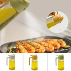Oil Dispenser Glass Dual Pour & Measured Spray