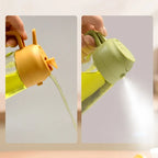 Oil Dispenser Glass Dual Pour & Measured Spray