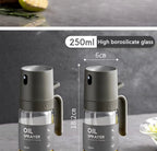 Oil Spray Bottle Borosilicate Glass Fine Mist