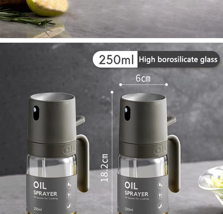 Oil Spray Bottle Borosilicate Glass Fine Mist