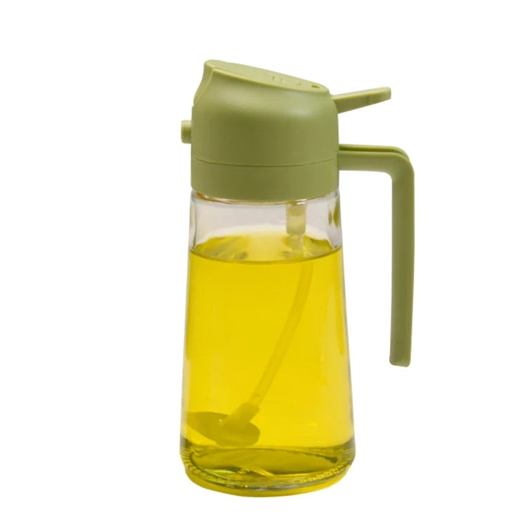 Oil Spray Bottle Glass Refillable Spray & Pour