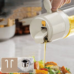 Olive Oil Spray Bottle Automatic One-Handed Spray & Pour