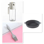 Olive Oil Spray Bottle Automatic One-Handed Spray & Pour