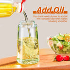 Olive Oil Sprayer & Dispenser Glass 16oz 2-in-1