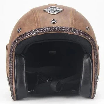 Open-Face Helmet Lightweight ABS Removable Washable Liner & Goggles