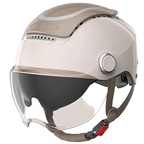Open Face Motorcycle Helmet Dual-Lens Sun Visor Lightweight