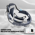 Open Face Motorcycle Helmet Dual-Lens Sun Visor Lightweight