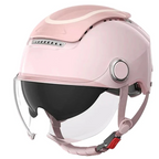 Open Face Motorcycle Helmet Dual-Lens Sun Visor Lightweight