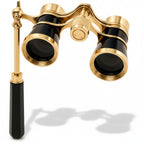 Opera Glasses 3x Magnification BAK4 Prisms Foldable Handle