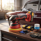 Orbital Buffer Cordless Variable-Speed Foam Pad Kit