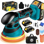 Orbital Buffer Cordless Variable-Speed Foam Pad Kit