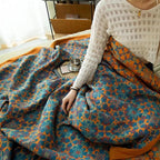 Organic Cotton Six-Layer Reversible Blanket