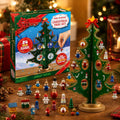 Ornament Advent Calendar 24 Shatter-Resistant Mini Ornaments