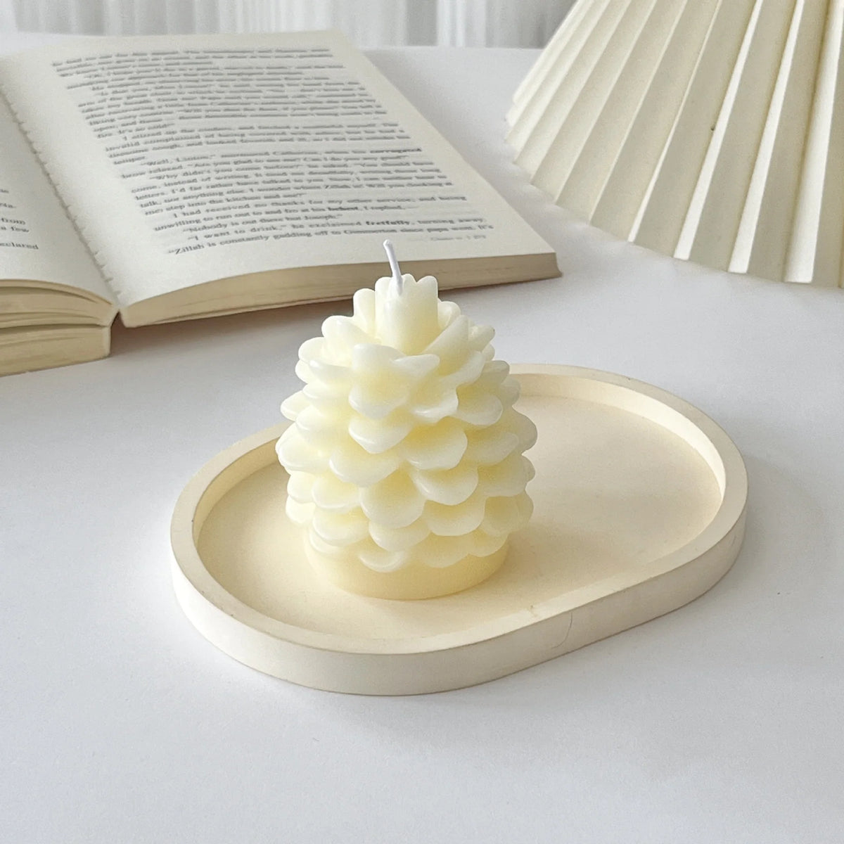 Ornament Candle Hand-Poured Soy Wax & Hanging Loop