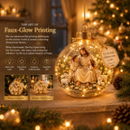 Ornament Lighted Scripture Keepsake