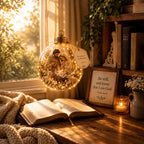 Ornament Lighted Scripture Keepsake