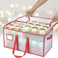 Ornament Storage Case Waterproof Holds 128