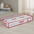 Ornament Storage Case Waterproof Holds 128