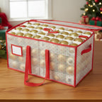 Ornament Storage Case Waterproof Holds 128