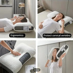 Orthopedic Cervical Pillow Ergonomic Contour & Soybean Fiber Core