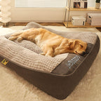 Orthopedic Dog Bed Spine-Protecting Scratch-Resistant