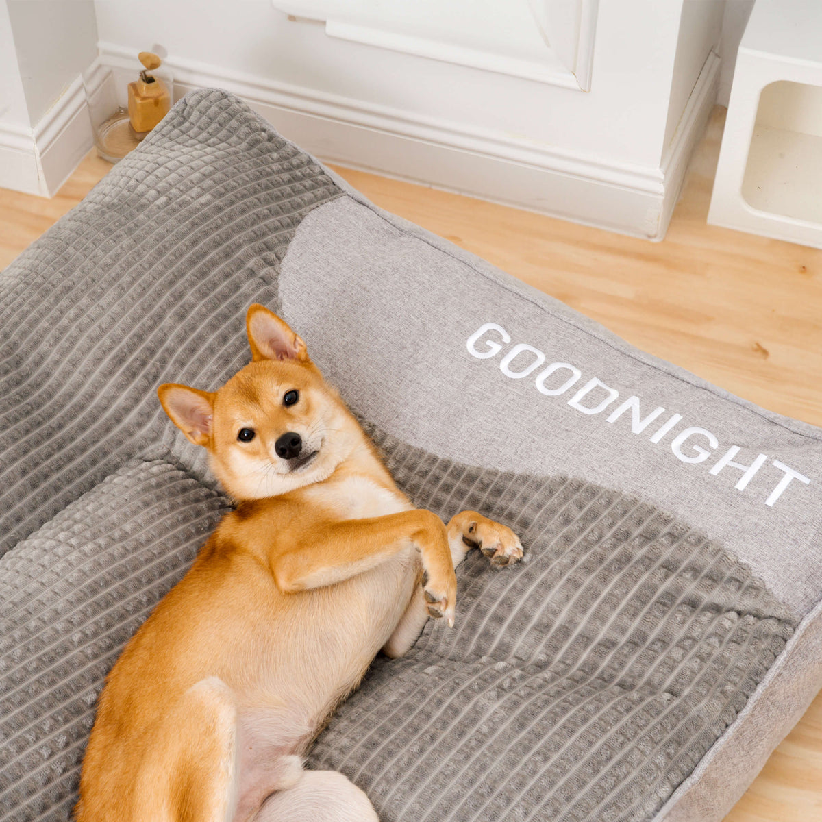 Orthopedic Dog Bed Spine-Protecting Scratch-Resistant