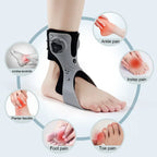 Orthopedic Foot Brace Half-Foot Breathable Mesh & Adjustable Buckle