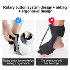 Orthopedic Foot Brace Half-Foot Breathable Mesh & Adjustable Buckle