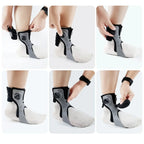 Orthopedic Foot Brace Half-Foot Breathable Mesh & Adjustable Buckle