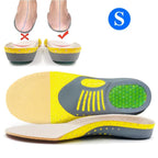Orthopedic Insoles Ergonomic Arch & Heel Support Gel Cushioning