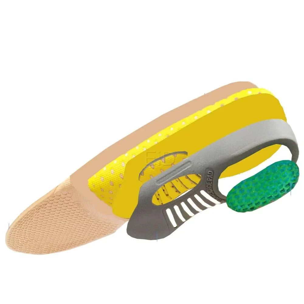 Orthopedic Insoles Ergonomic Arch & Heel Support Gel Cushioning