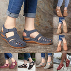 Orthopedic Sandals Adjustable Toe Corrector & Arch Support Soft Leather