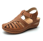 Orthopedic Sandals Adjustable Toe Corrector & Arch Support Soft Leather
