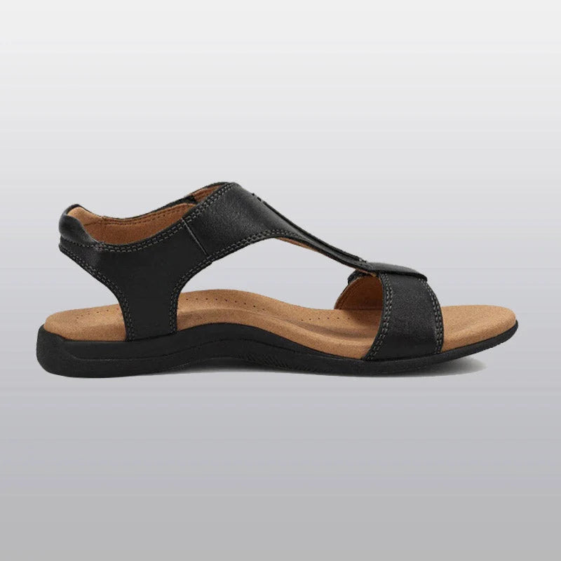 Orthopedic Sandals Arch Support Adjustable Velcro Straps
