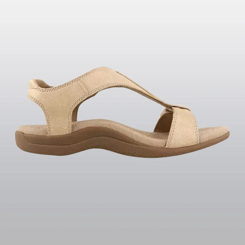 Orthopedic Sandals Arch Support Adjustable Velcro Straps