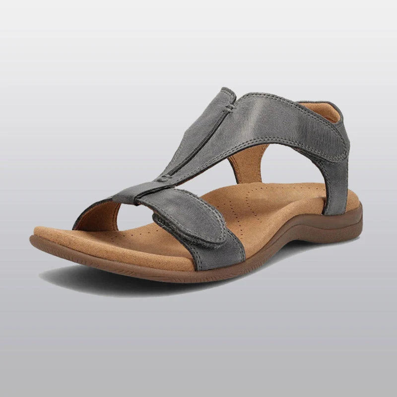 Orthopedic Sandals Arch Support Adjustable Velcro Straps