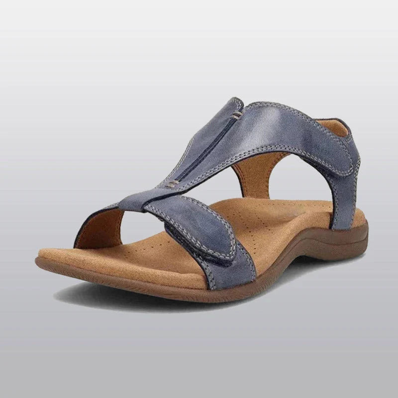 Orthopedic Sandals Arch Support Adjustable Velcro Straps