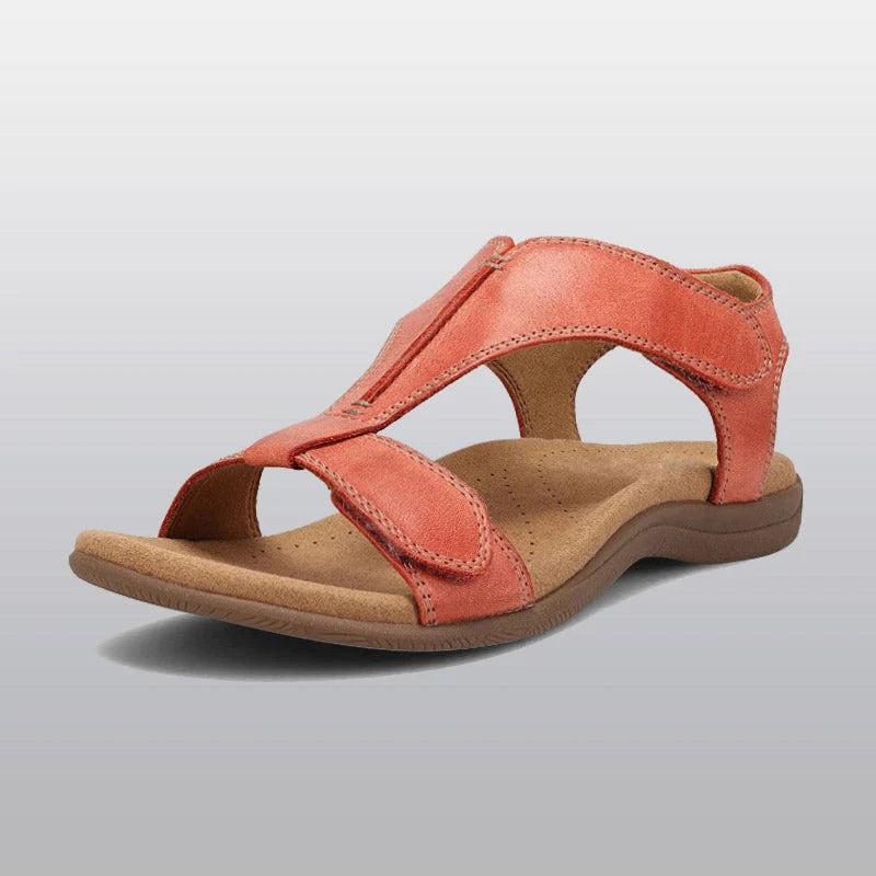 Orthopedic Sandals Arch Support Adjustable Velcro Straps