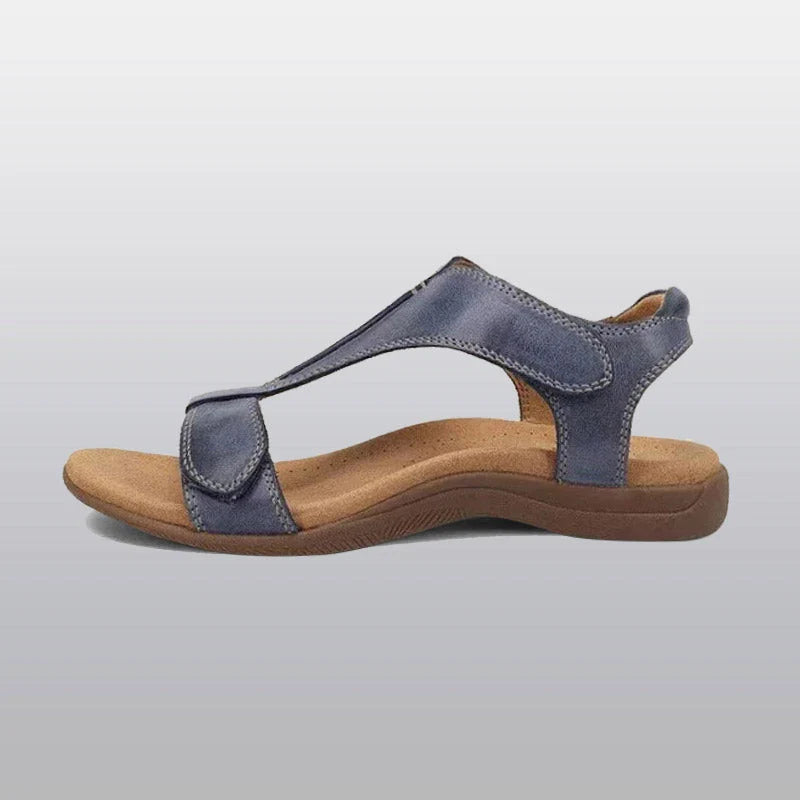 Orthopedic Sandals Arch Support Adjustable Velcro Straps