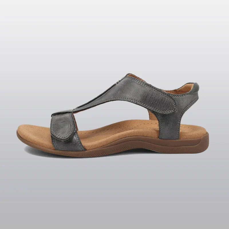 Orthopedic Sandals Arch Support Adjustable Velcro Straps