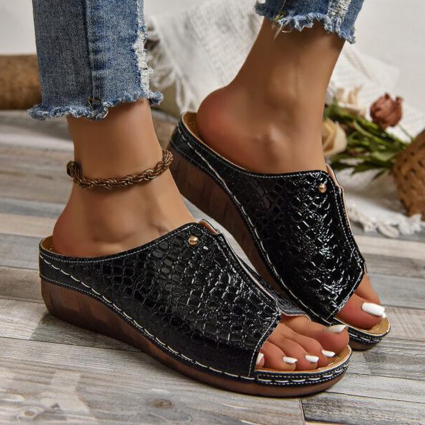 Orthopedic Sandals Arch Support & Shock-Absorbing Sole
