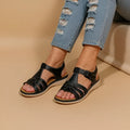 Orthopedic Sandals Contoured Footbed & Cushioned Midsole Adjustable Straps