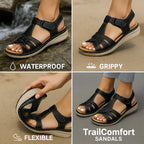 Orthopedic Sandals Contoured Footbed & Cushioned Midsole Adjustable Straps