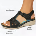 Orthopedic Sandals Contoured Footbed & Cushioned Midsole Adjustable Straps