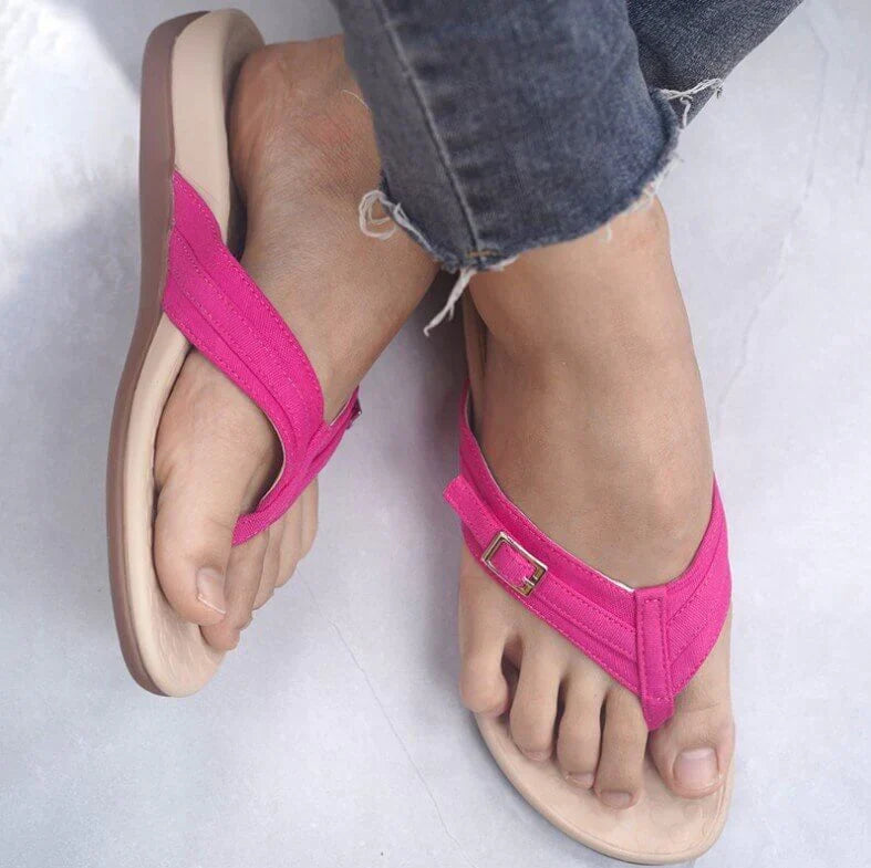 Orthopedic Sandals Cushioned Arch Support Anti-Slip Sole