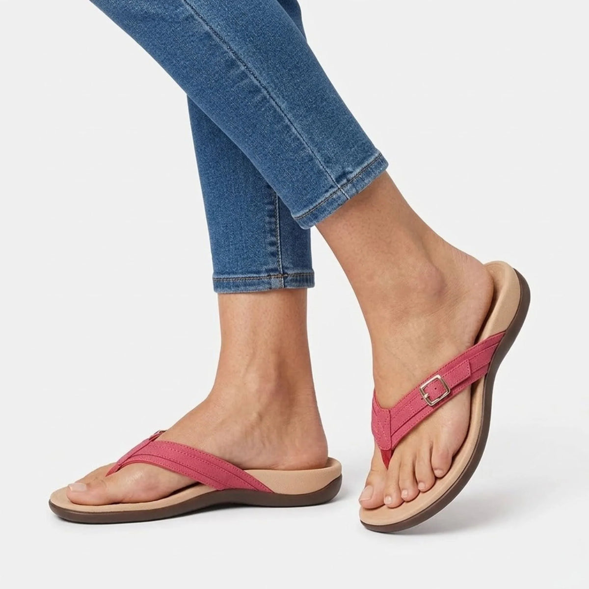Orthopedic Sandals Cushioned Arch Support Anti-Slip Sole