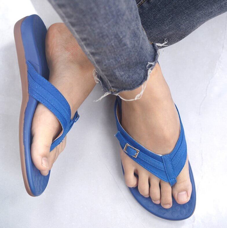 Orthopedic Sandals Cushioned Arch Support Anti-Slip Sole